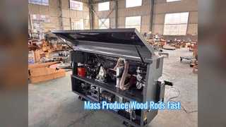 High Speed Automatic Wood Round Rod Making Machine MB9012B