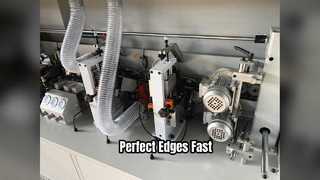 Automatic Edge Bander Woodworking Furniture Line
